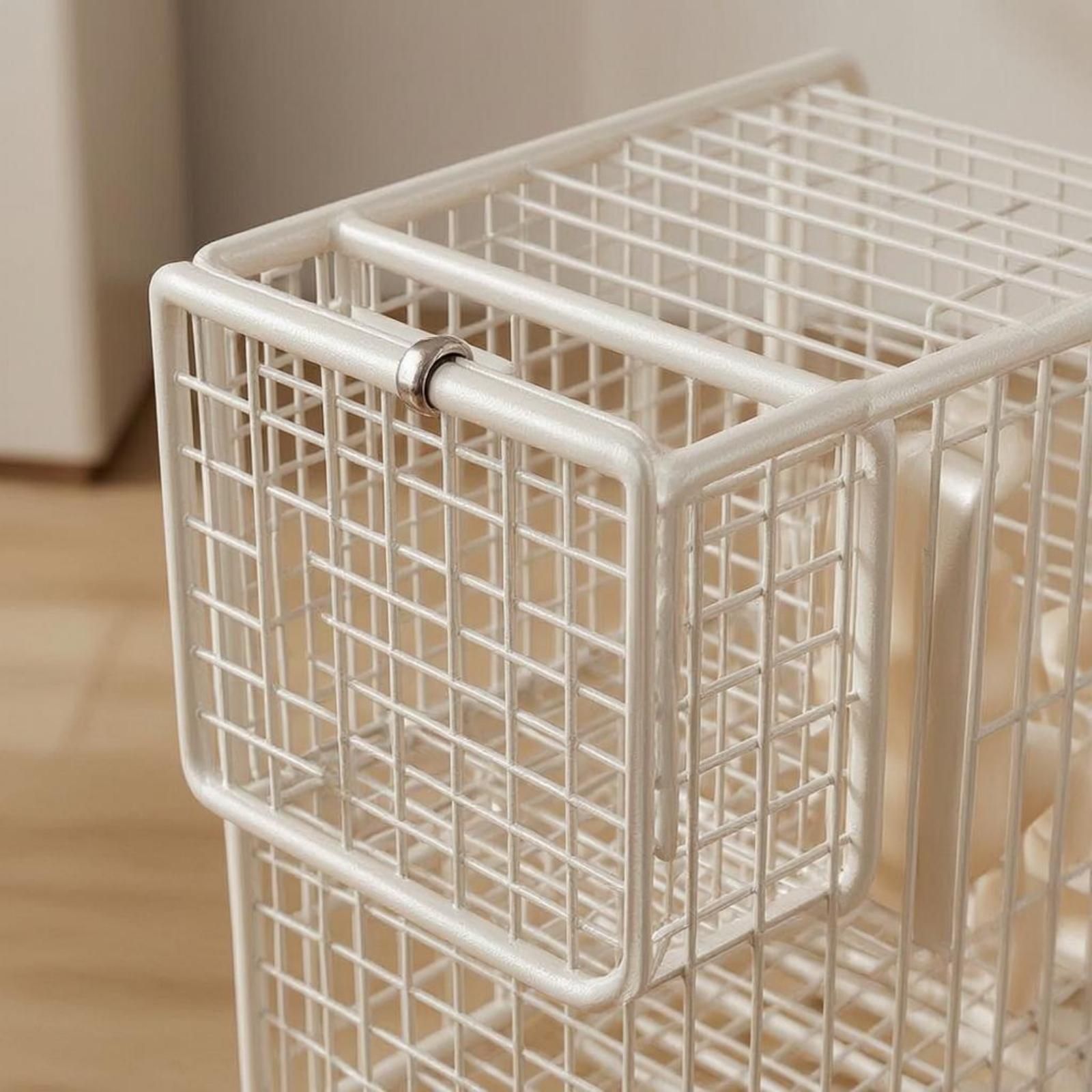 Sports Equipment Home - Chariot de rangement multi-sections en fil