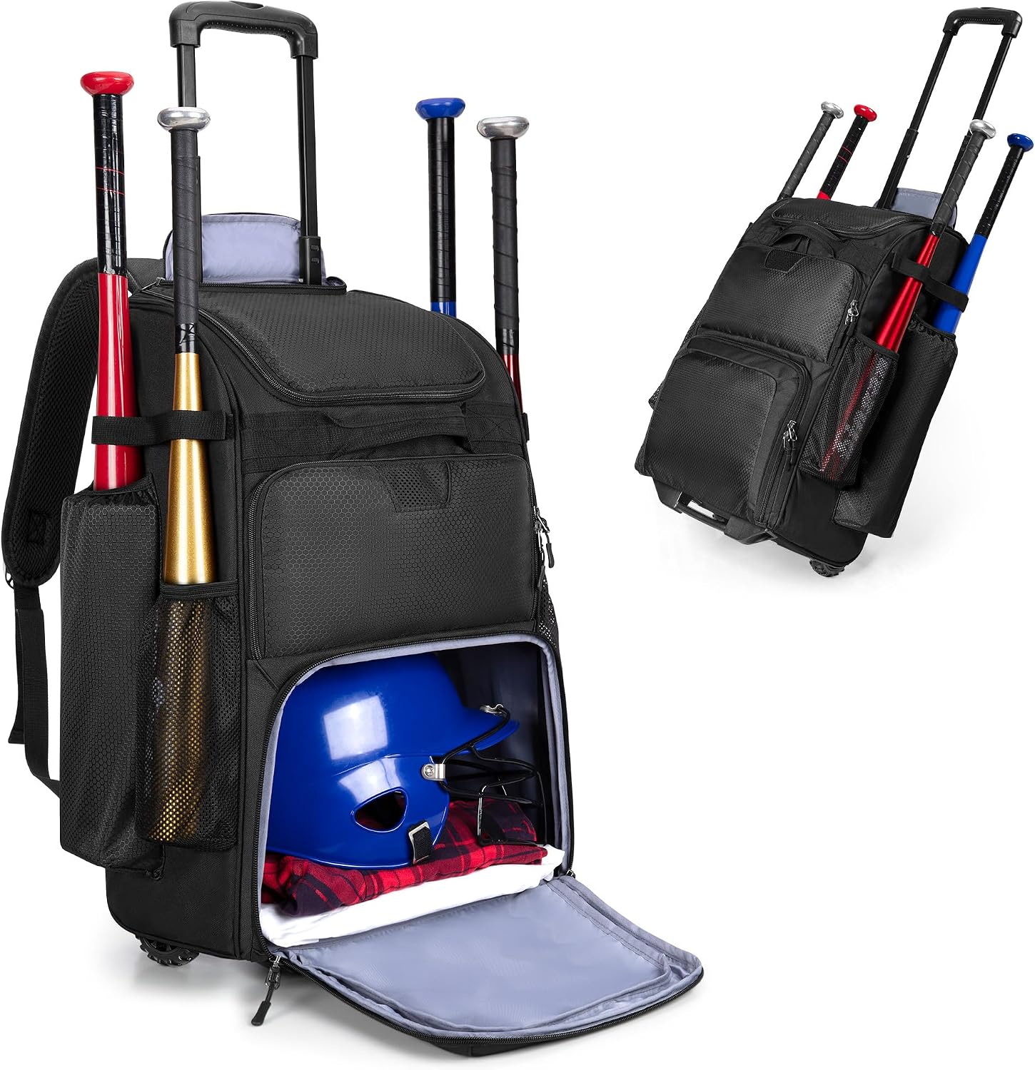 Sports Equipment Bag With Wheels - Sac à dos de baseball à