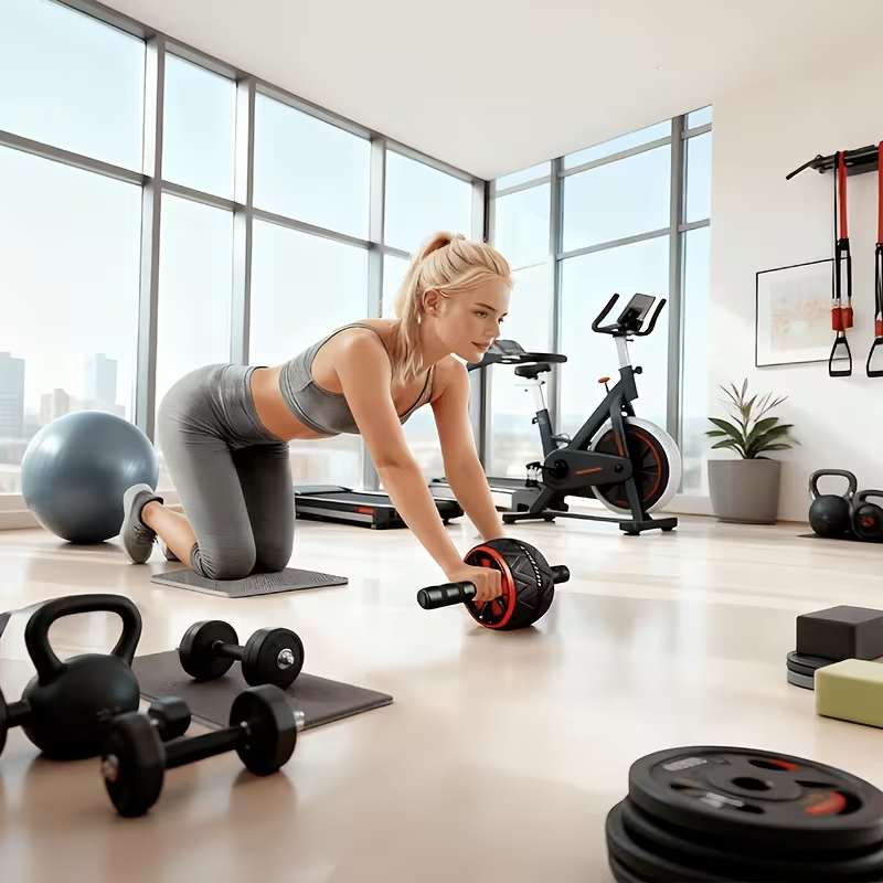 Roue abdominale et tapis de ge - Sports Equipment Club avis et prix