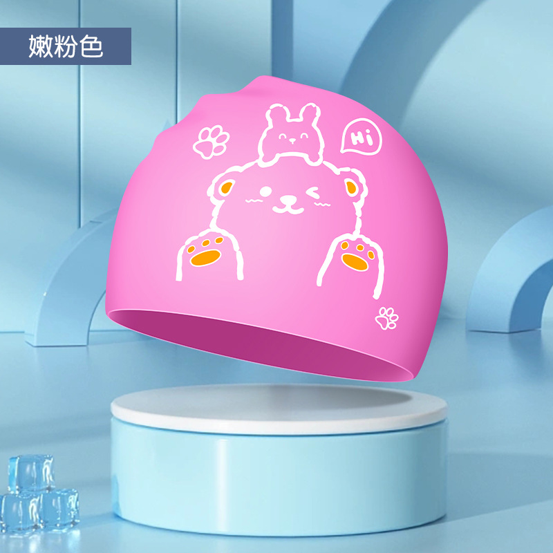 Bonnet de bain pour enfants, g - Swim Cap Silicone avis et prix