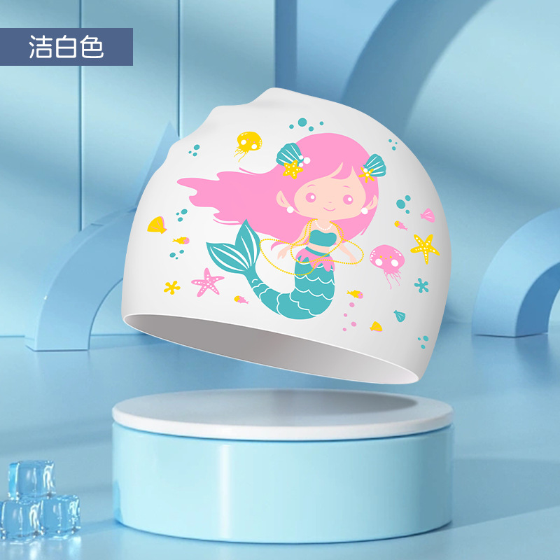 Bonnet de bain pour enfants, g - Swim Cap Silicone avis et prix