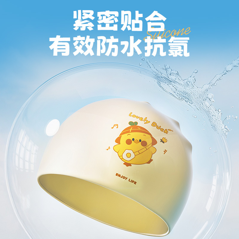 Bonnets de bain mignons pour e - Swim Cap Silicone avis et prix