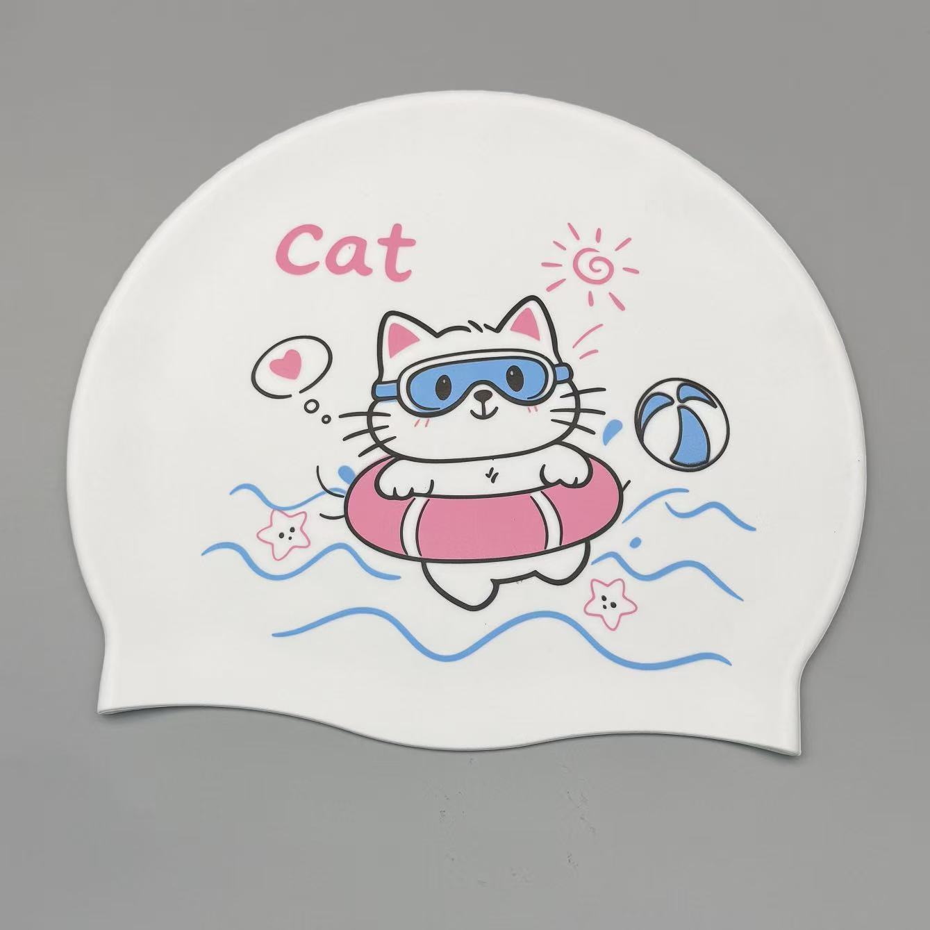 Bonnet de bain en silicone mot - Swim Cap Silicone avis et prix