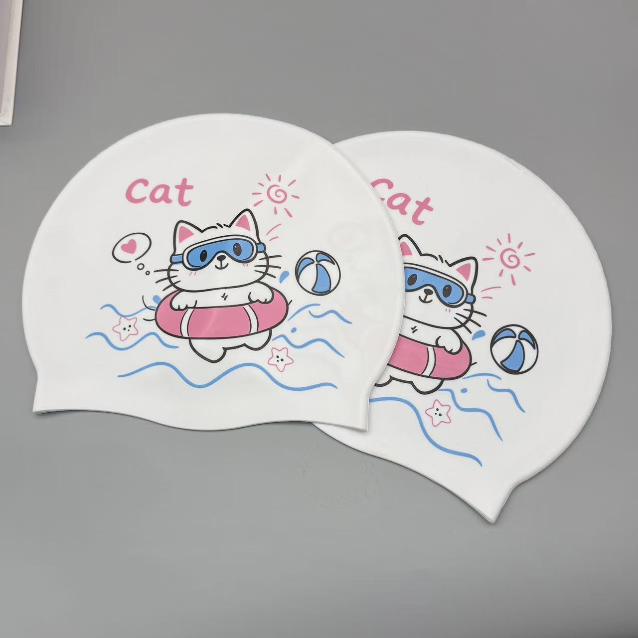 Bonnet de bain en silicone mot - Swim Cap Silicone avis et prix