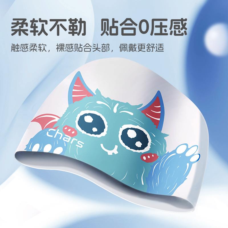Bonnets de bain mignons pour e - Swim Cap Silicone avis et prix