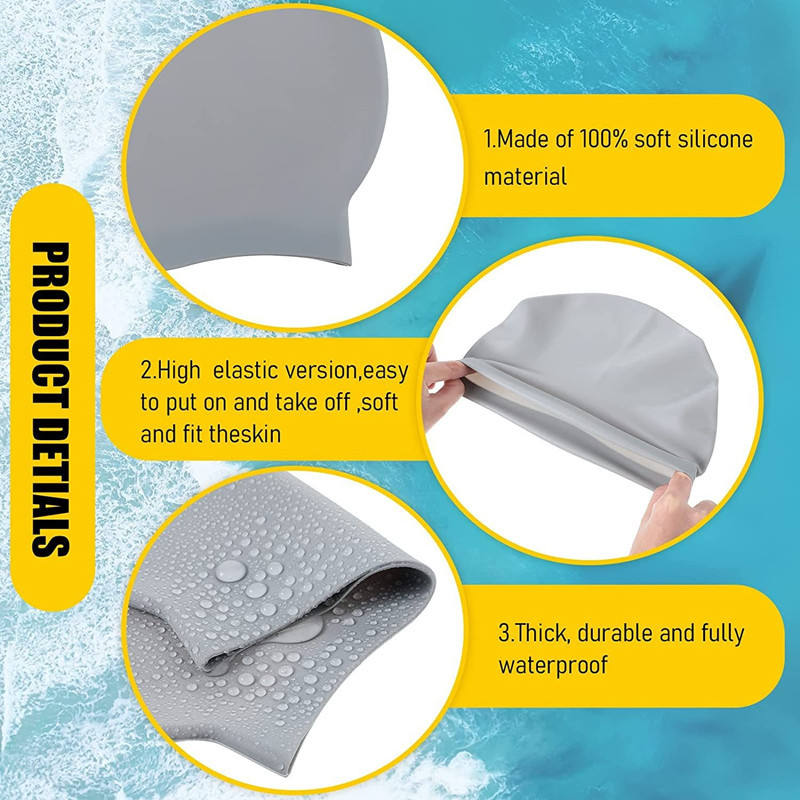 Bonnet de bain en silicone per - Swim Cap Silicone avis et prix